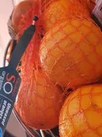Jumlah gula yang masuk Sainsbury's so organic unwaxed oranges