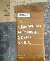 Количество сахара в RX Bar Peanut Butter