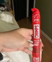 Cantidad de azúcar en BEEF JERKY