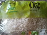 Amount of sugar in Rice noodles