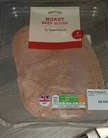 İçindeki şeker miktarı Roast Beef Slices