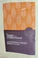 Количество сахара в Wholegrain seeded bread flour