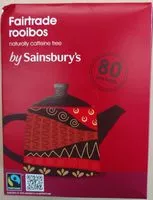 चीनी की मात्रा Sainsbury's Fairtrade rooibos tea bags