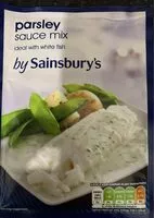 İçindeki şeker miktarı Parsley sauce mix