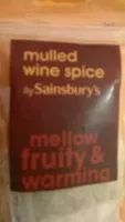 Quantité de sucre dans mulled wine spice