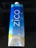 Sucre et nutriments contenus dans Zico