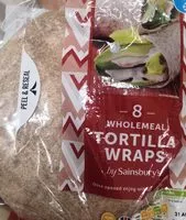 Suhkru kogus sees Wholemeal Tortilla Wraps