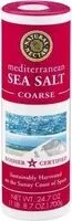 入っている砂糖の量 Coarse mediterranean sea salt