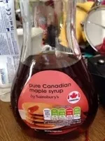 Suhkru kogus sees Pure Canadian Maple Syrup
