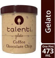 Amount of sugar in Gelato, Coffee Chocolate Chip