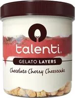 Amount of sugar in Chocolate cherry cheesecake gelato layers