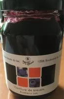 Quantité de sucre dans Confiture de bleuets