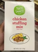 Sokerin määrä sisällä Chicken stuffing mix