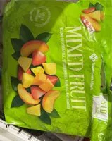 Cantidad de azúcar en Mixed frutes