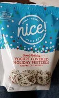 Sokerin määrä sisällä Yogurt covered pretzel