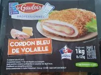 Jumlah gula yang masuk Cordon bleu de volaille