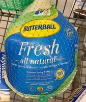 Zuckermenge drin Fresh All Natural Premium Young Turkey