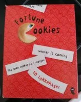 Quantité de sucre dans Fortune cookies