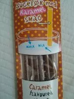 Zuckermenge drin Paille aromatisé au caramel