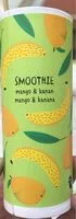 Cantidad de azúcar en Smoothie mango y banana