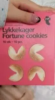 Quantité de sucre dans Fortune cookies