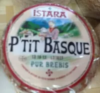 入っている砂糖の量 P'tit Basque (34% MG) - 642 g 