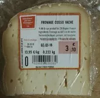 Sucre et nutriments contenus dans Selectionne par nos fromagers carrefour