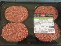 İçindeki şeker miktarı Race Charolaise Steak haché "Façon André" pur bœuf 15% MG