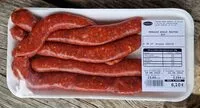 Suhkru kogus sees Merguez boeuf mouton bjf