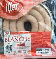 Quantité de sucre dans Saucisse blanche brassé