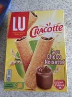 Suhkru kogus sees Cracotte choco noisette