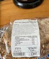 Jumlah gula yang masuk Pain aux céréales tranche