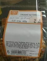 Amount of sugar in chausson aux pommes