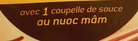 Suhkru kogus sees Sauce nuoc mâm