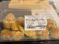 Amount of sugar in Mini Gougeres x25