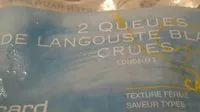 含糖量 2 Queues de Langouste Blanche Crues