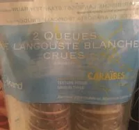 含糖量 Queue de langouste blanche crues des caraïbes