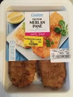 入っている砂糖の量 Filet de merlan pané