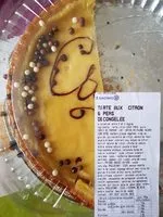 Suhkru kogus sees Tarte au Citron Décongelée