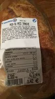 Cantidad de azúcar en Pain au mais tranche