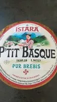 入っている砂糖の量 Petit basque brebis