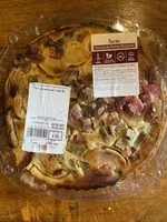 Quantité de sucre dans Tarte normande pomme rhubarbe
