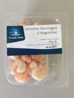 Suhkru kogus sees Crevettes sauvages d'Argentine