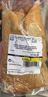 Sokerin määrä sisällä Foie gras de Canard tout venant surgelé