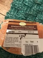 入っている砂糖の量 Mimolette extra vieille