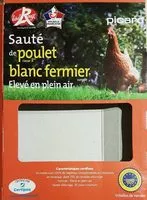 Zuckermenge drin Sauté de poulet blanc fermier