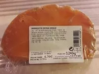 入っている砂糖の量 Mimolette extra-vieille