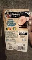 İçindeki şeker miktarı Véritable andouille de Guéméné