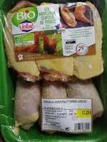 Quantité de sucre dans Morceaux poulet fermier jaune Bio