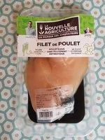 चीनी की मात्रा Filet de poulet LNA